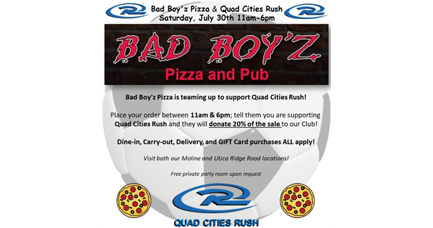 Bad Boy'z Pizza Fundraiser